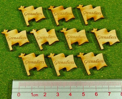 Litko Grenadiers Tokens Natural Wood 10 — Litko Game Accessories