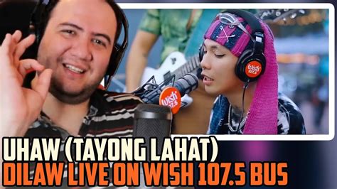 Dilaw Performs Uhaw Tayong Lahat Live On Wish Bus Teacher