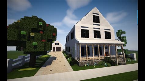 Minecraft How To Build Suburban House Ep1 Youtube