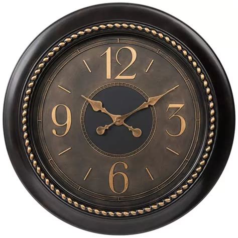 Antique Bronze Round Wall Clock Hobby Lobby 2427417