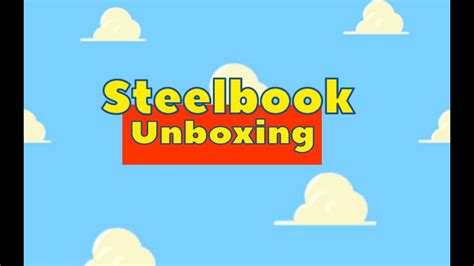 TOY STORY 1 2 AND 3 4K STEELBOOKS UNBOXING YouTube