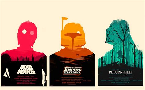 INSIDE THE ROCK POSTER FRAME BLOG: Olly Moss Star Wars Trilogy Posters on sale today