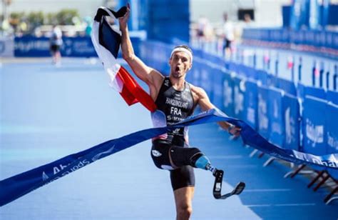 Paratriathlon Abu Dhabi Alexis Hanquinquant Champion Du Monde Pour