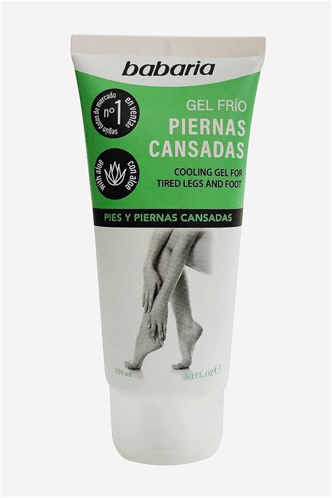 Gel Fr O De Pies Y Piernas Cansadas De Aloe Babaria Ml De Prati