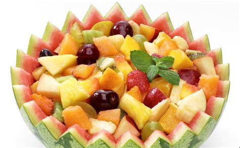 Ensaladas De Frutas Una Fuente De Vitaminas Minerales Y Antioxidantes