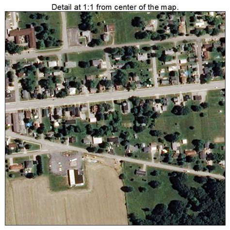 Aerial Photography Map of Dillsboro, IN Indiana