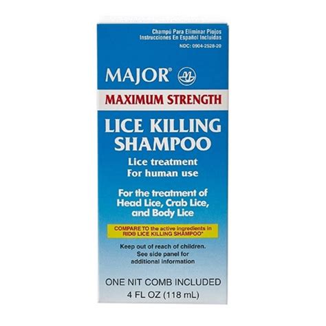 Lice Killing Shampoo 4oz Unscented Maximum Strength | MedSTAT