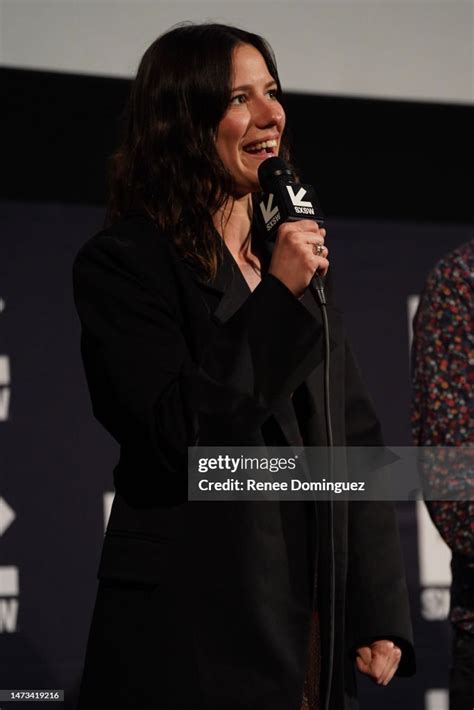 Lily Sullivan Speaks Onstage At Monolith During The 2023 Sxsw News