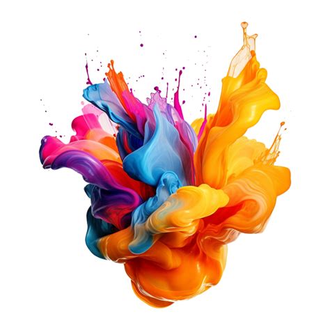 colorful paint splatter   splash  paint   transparent