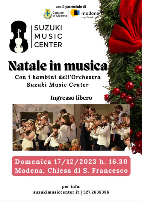 Concerto Di Natale 2023 Suzuki Music Center