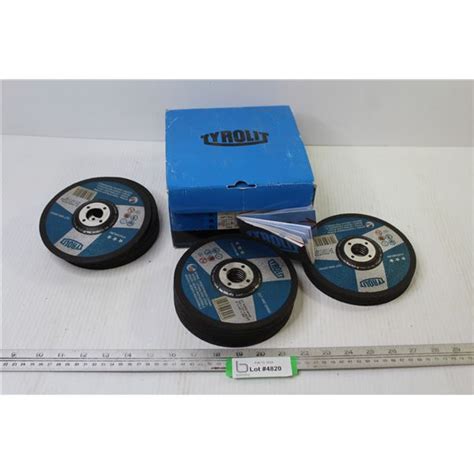 tyrolit grinding discs   box bodnarus auctioneering