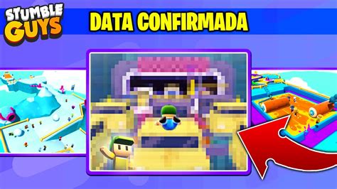 VAZOU A DATA DE LANÇAMENTO DO NOVO MAPA DO STUMBLE GUYS ATUALIZAÇÃO 0