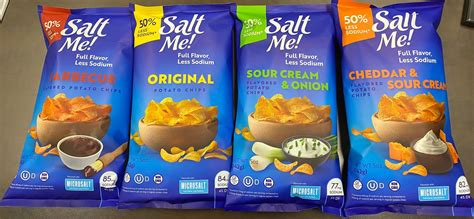 Low Sodium Potato Chips Are New From SaltMe! - NCA