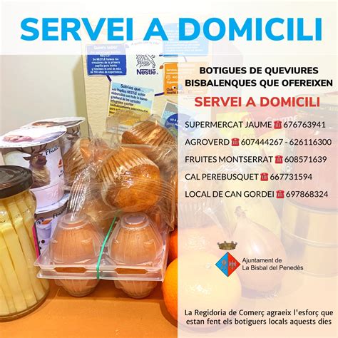 Botigues De Queviures Bisbalenques Que Ofereixen Servei A Domicili