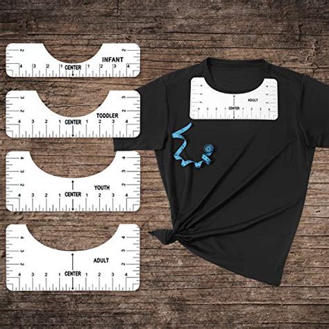 Tshirt Ruler Guide T Shirt Ruler Guide Tool Set For To Vinyl Alignment Heat Press Sublimation