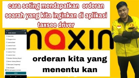 Cara Seting Mendapatkan Orderan Arah Pulang Di Aplikasi Taxsee Driver