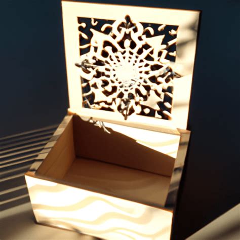 T Box Cnc Laser Cut Wooden Box · Creative Fabrica