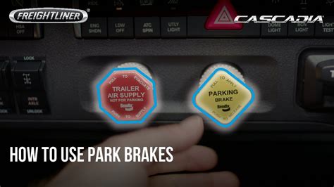 Freightliner Cascadia Instructional Video Parking Brake YouTube