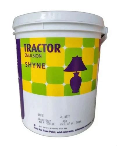 Asian Paints L Tractor Emulsion Shyne Paint At Rs Bucket Asian