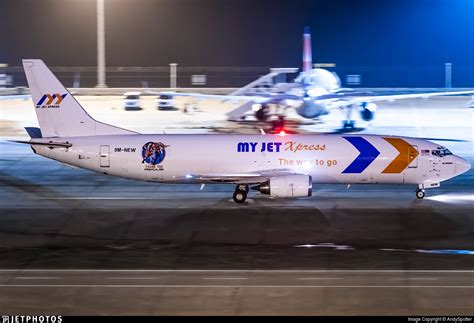 9M NEW Boeing 737 42J SF My Jet Express Airlines AndySpotter