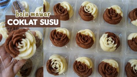 BOLU MAWAR COKLAT SUSU KUKUS PERPADUAN 2 RASANYA ENAK BANGET YouTube