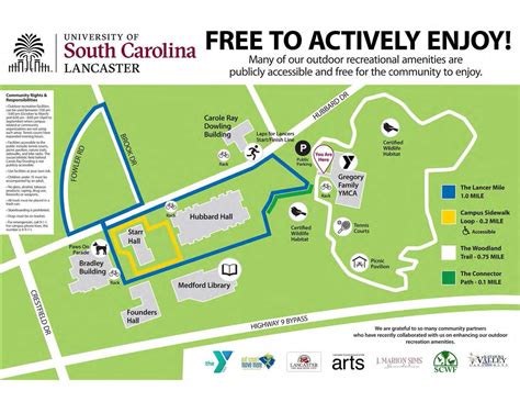 Lancaster University Campus Map