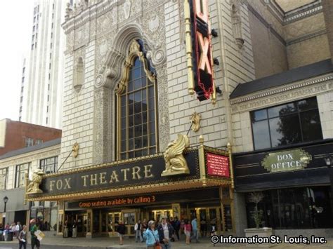 Fabulous Fox Theatre St Louis Tour Literacy Basics