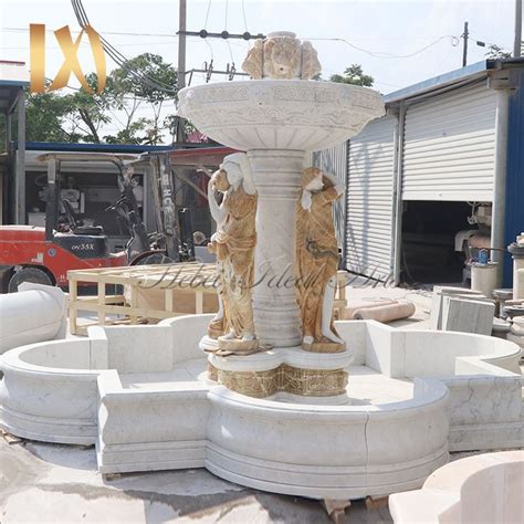 Roman Greek Belle Marble Fountain The Gorgeous Virgin Dances Around