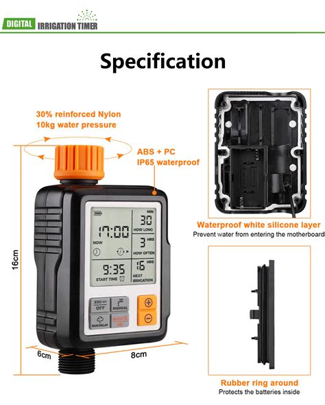 Programmable Smart Irrigation System Automatic Watering