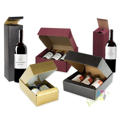 Custom Wholesale Luxury High Quality Wine Bottle T Set Packaging Box Champagne Box And Wine