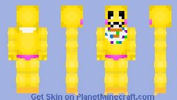 Toy Chica (no beak) Minecraft Skin