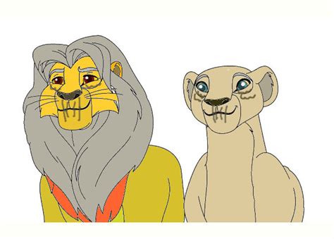 old simba and nala by Iamishboo18 on DeviantArt