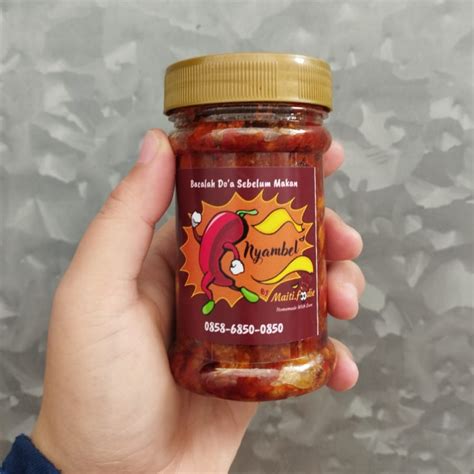 Jual Sambal Terasi Pedas / Sambel Terasi Pedas / Sambel Pedes / Sambel ...