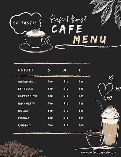 Best 15 Coffee Shop Menu Ideas - Stealth Agents