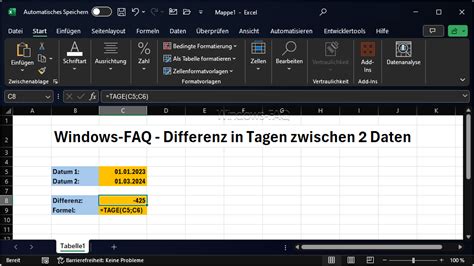 Differenz Mit Excel Berechnen Windows FAQ