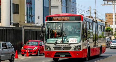 ATU señala que rutas 206 y 209 del Corredor Rojo desvían su recorrido