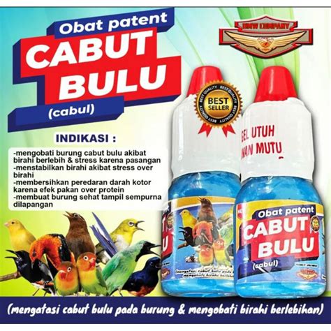 Jual Obat Tuntas Cabut Bulu Burung Vitamin Penggacor Suplemen Doping