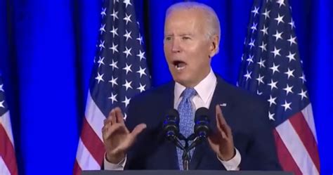 Biden Stumbles Over His Words While Trying To Fire Up DNC Holiday Party