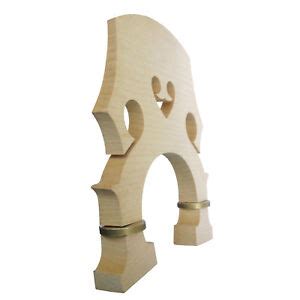 One Cello Maple Bridge w/ Seperate Screw Height Adjustable Cello Bridge ...