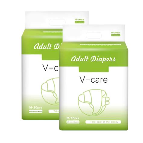 Super Absorption Ultra Thick Incontinence Adult Diapers V Care