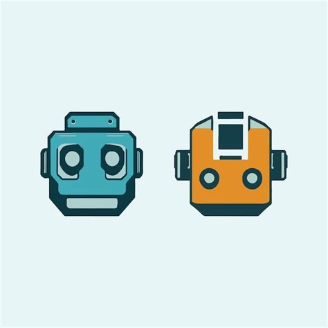 Premium Vector Robot Vector Illustration