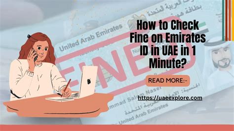 Emirates Id Fine Check 2024