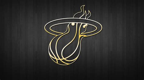 Miami Heat Logo In Black Background HD Miami Heat Wallpapers | HD ...