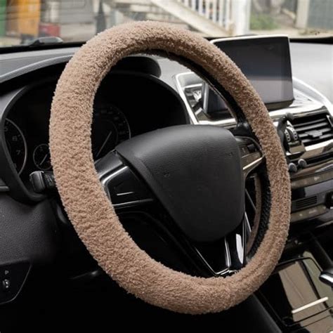 Amazon Cute Steering Wheel Cover Fluffy Car Wheel Cover For Women