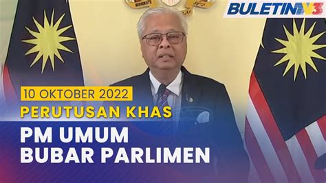 Penuh Perutusan Khas Perdana Menteri Oktober Youtube