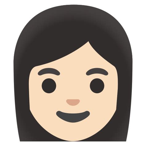 Donna Carnagione Chiara Emoji