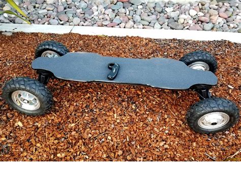 Electric Skateboard Longboard All Terrain Off Road With Remote 3300w 36v 7 5ah Lithium Ion Battery