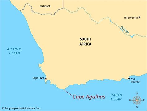 Cape Agulhas Map Kids Britannica Kids Homework Help