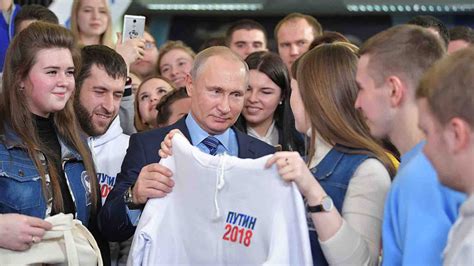 Russian President Vladimir Putin Opened His Election Headquarters On