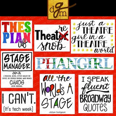 Funny Theatre SVG Bundle Theatre Quotes SVG Bundle Thespian Etsy